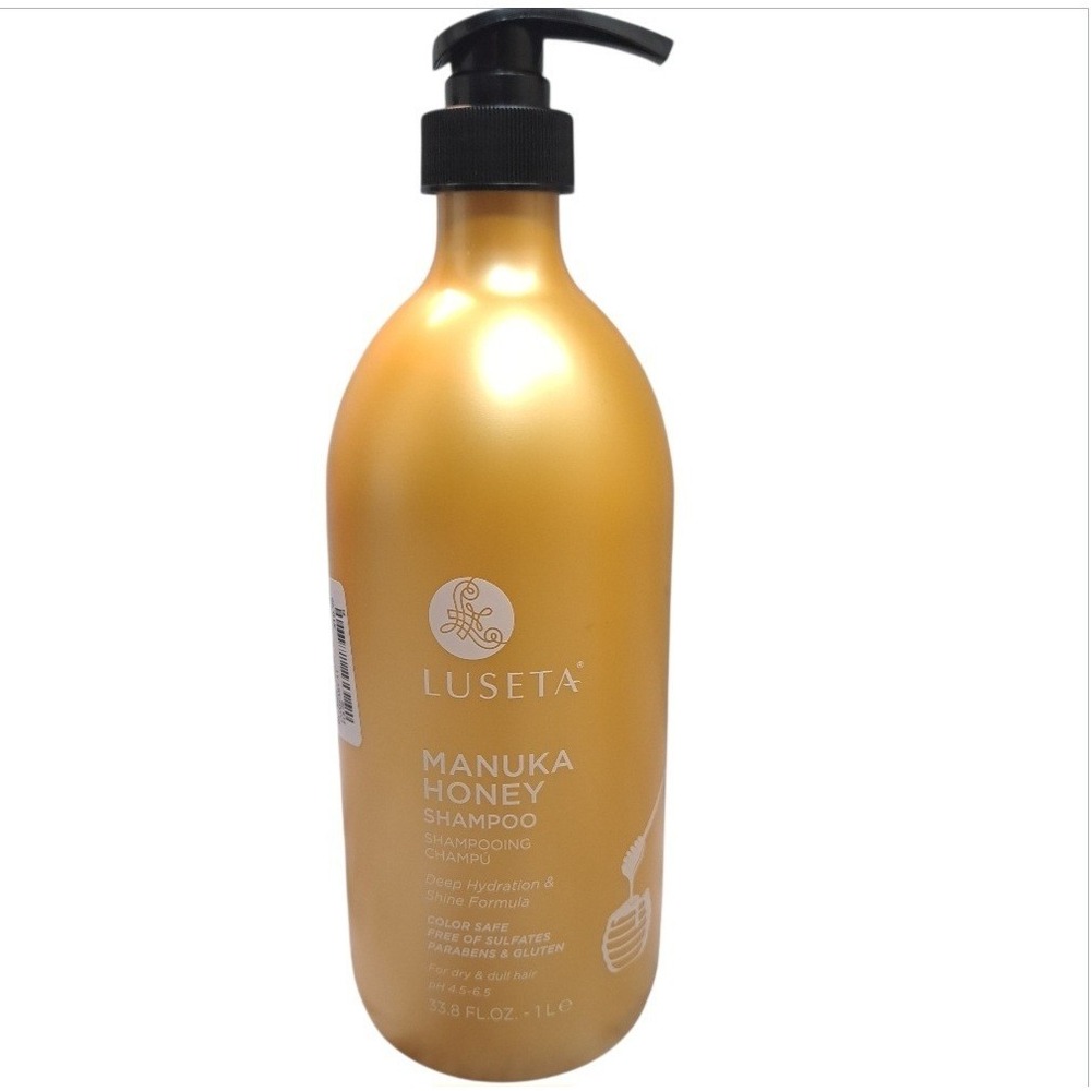 New Luseta Manuka Honey Shampoo‎ 33.8 Fl Oz Deep Hydration & Shine Formula